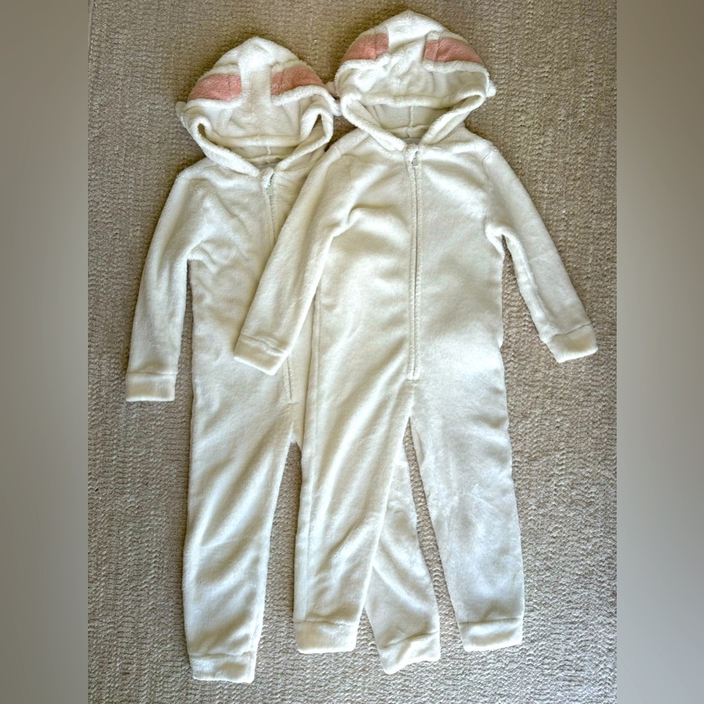 BUNDLE - OLD NAVY Bunny Overalls - Size 5T